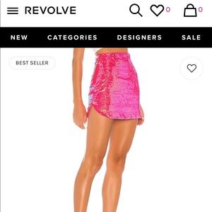 Super down sequin skirt Shanice mini skirt